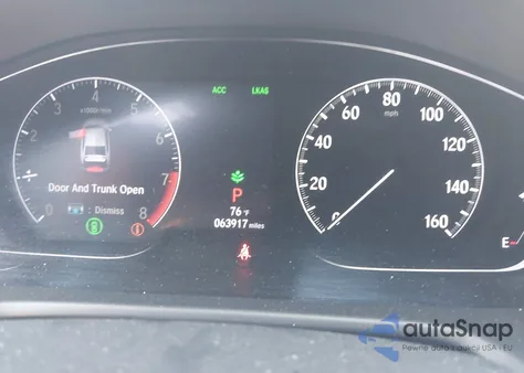 2018 Honda Accord Touring 2.0T z USA, uszkodzony, nr VIN 1HGCV2F90JA003493